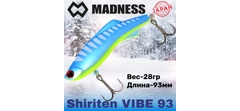 Воблер Madness (Vib) Shiriten Vibe 93мм 28гр #R11-Blue Mint- фото2