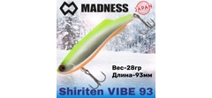 Воблер Madness (Vib) Shiriten Vibe 93мм 28гр #S03-Chart Back Orange Berry- фото2