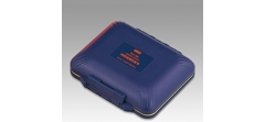 Коробка Meiho Fly Box FB-470 Akiokun Navy 107x93x35мм- фото2