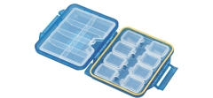 Коробка Meiho Fly Box FB-480 Akiokun Clear Blue107x93x35мм- фото5