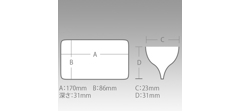 Коробка Meiho Reversible L-86 #Clear- фото5