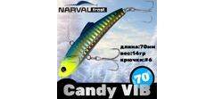 Воблер Narval Frost Candy (Vib) 70 #002-Lemon Head- фото2