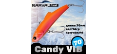 Воблер Narval Frost Candy (Vib) 70 #011-Orange Holo- фото2