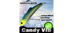 Воблер Narval Frost Candy (Vib) 80 #002-Lemon Head- фото2