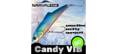 Воблер Narval Frost Candy (Vib) 80 #008-Blue Back Holo- фото2