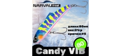 Воблер Narval Frost Candy (Vib) 80 #020-Wavy Parrot- фото2