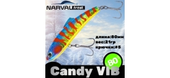 Воблер Narval Frost Candy (Vib) 80 #024-Bloody Sky- фото2