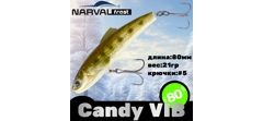 Воблер Narval Frost Candy (Vib) 80 #027-NS Minnow- фото2