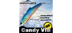 Воблер Narval Frost Candy (Vib) 85 #008-Blue Back Holo- фото2