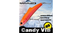 Воблер Narval Frost Candy (Vib) 85 #011-Orange Holo- фото2