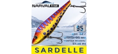 Воблер Narval Frost Sardelle (Vib) 95мм 32гр #044-Gold/VS- фото2