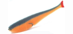 Поролоновая рыбка Lex Porolonium Classic Fish King Size CD 14 OBLB (оранжевое тело/синяя спина/красный хвост) (упак. 5шт)