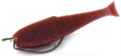 Поролоновая рыбка Lex Porolonium Classic Fish 8 OF2 BOB (кирпичное тело/оранжевая спина/красный хвост)- фото