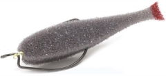 Поролоновая рыбка Lex Porolonium Classic Fish 8 OF2 G (серое тело/красный хвост)