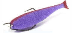 Поролоновая рыбка Lex Porolonium Classic Fish 8 OF2 LRB (сиреневое тело/красная спина/красный хвост)