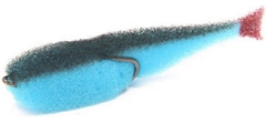 Поролоновая рыбка Lex Porolonium Classic Fish CD 12 BLBB (синее тело/черная спина/красный хвост) (упак. 5шт)