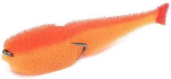 Поролоновая рыбка Lex Porolonium Classic Fish CD 12 ORB (оранжевое тело/красная спина/красный хвост) (упак. 5шт)