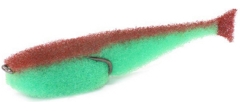 Поролоновая рыбка Lex Porolonium Classic Fish CD 7 GBRB (зеленое тело/красная спина/красный хвост)