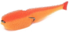 Поролоновая рыбка Lex Porolonium Classic Fish CD 7 ORB (оранжевое тело/красная спина/красный хвост)