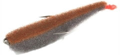 Поролоновая рыбка Lex Porolonium Zander Fish 7 GO (серое тело/оранжевая спина/красный хвост) (1 шт)