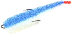 Поролоновая рыбка Lex Porolonium Zander Fish 7 WBLB (белое тело/синяя спина/красный хвост) (1 шт)