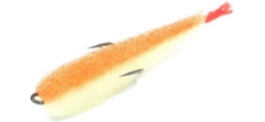 Поролоновая рыбка Lex Porolonium Zander Fish 7 WOB (белое тело/оранжевая спина/красный хвост) (1 шт)