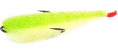Поролоновая рыбка Lex Porolonium Zander Fish 9 WLB (белое тело/салатовая спина/красный хвост) (упак. 5шт)