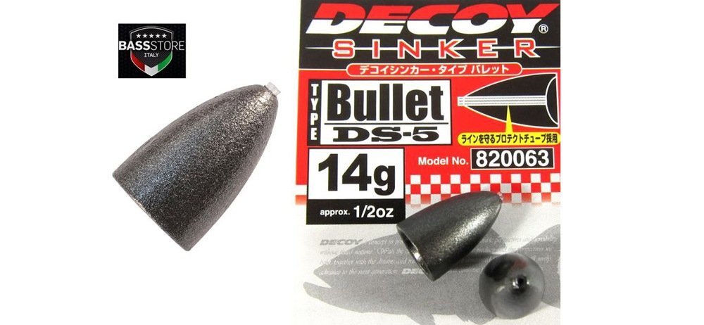 Пули Decoy Sinker Type Bullet DS-5/14гр