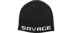 Шапка Savage Gear Logo Beanie One size ц:black/white