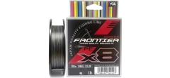 Шнур YGK Frontier Assorted x8 100m (черно-бел.) #0.8/0.148mm 8lb/3.6kg