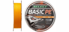 Шнур Select Basic PE X4 150m (оранжевый) 0.04mm 5LB/2.5kg- фото