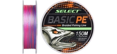 Шнур Select Basic PE X4 150m (разноцветный) 0.04mm 5lb/2.5kg- фото