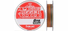 Шнур Sunline PE Jigger ULT (8braid) 300M #1.2/0.185мм 20lb/9.2кг- фото2