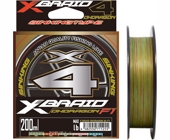 Шнур YGK X-Braid Ohdragon F1 X4 200m 5color