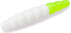 Силикон FishUp Morio 1.2" (12шт в уп.) #131 - White/Hot Chartreuse