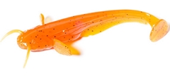 Силикон FishUp Catfish 3.0" (8шт) #049 - Orange Pumpkin/Black
