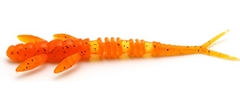 Силикон FishUp Flit 1.5" (10шт) #049 - Orange Pumpkin/Black