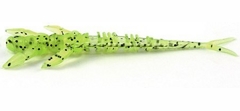 Силикон FishUp Flit 3.0" (8шт) #055 - Chartreuse/Black