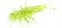 Силикон FishUp Stonefly 0.75" (12шт) #055 - Chartreuse/Black