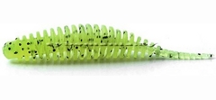 Силикон FishUp Tanta 1.0" (12шт) #055 - Chartreuse/Black