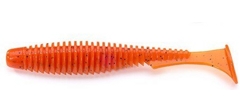 Силикон FishUp U-Shad 2.5'' (9шт) #049 - Orange Pumpkin/Black