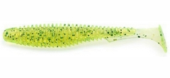 Силикон FishUp U-Shad 3.5'' (8шт) #026 - Flo Chartreuse/Green