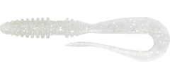 Силикон Keitech Mad Wag Mini 3.5" #370S Clear Silver Glow