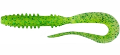 Силикон Keitech Mad Wag Mini 3.5" #424S Lime Chartreuse