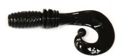 Силикон Megabass Rocky Fry 2.0'' P Curly-Tail #Solid Black