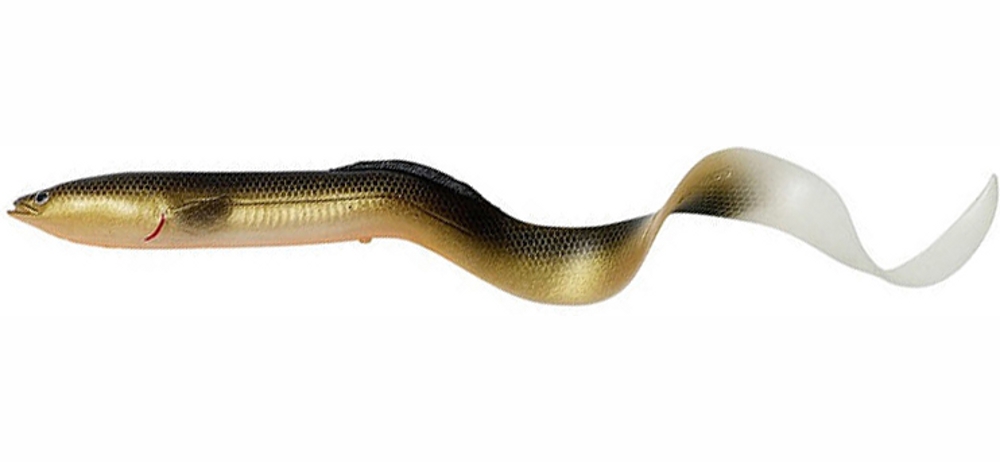 Силикон Savage Gear LB 3D Real Eel Loose Bodyl 20cm 27гр #Dirty Eel (1 шт в упаковке) - фото