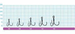 Крючки тройные Owner 51621 STN-36BC-02 (6 шт/уп)- фото2