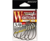 Крючки офсетные Decoy Worm 104 W-Switcher