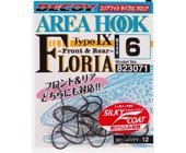 Крючки одинарные Decoy Type IX Area Hook Floria