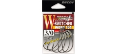 Крючки офсетные Decoy Worm 104 W-Switcher #2/0 (5 шт в уп)- фото3